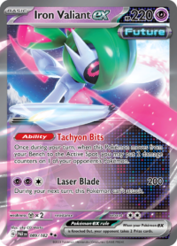 Iron Valiant ex - 089/182 - Ultra Rare - Inglés