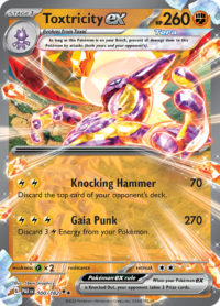 Toxtricity ex - 100/182 - Ultra Rare - Inglés
