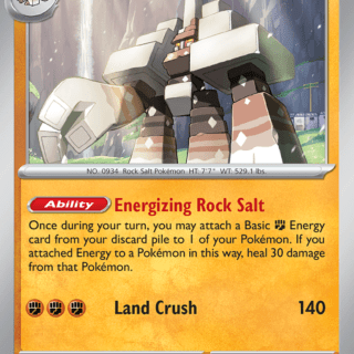 Garganacl - 104/182 - Holo Rare - Inglés