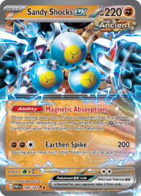 Sandy Shocks ex - 108/182 - Ultra Rare - Inglés