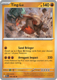 Ting-Lu - 109/182 - Holo Rare - Inglés