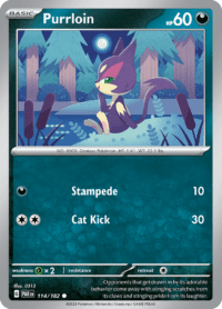 Purrloin - 114/182 - Common - Inglés