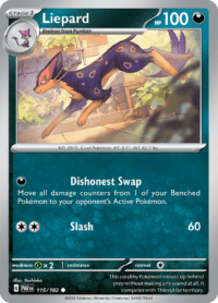 Liepard - 115/182 - Common - Inglés