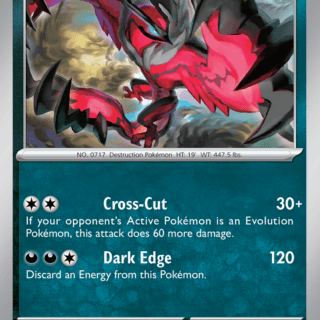 Yveltal - 118/182 - Holo Rare - Inglés