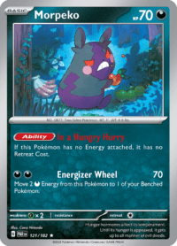 Morpeko - 121/182 - Holo Rare - Inglés