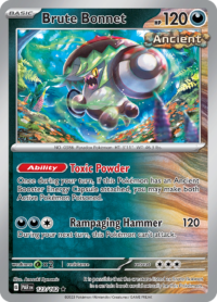 Brute Bonnet - 123/182 - Holo Rare - Inglés