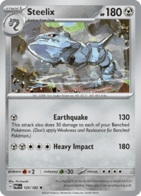 Steelix - 125/182 - Holo Rare - Inglés