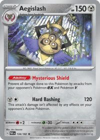 Aegislash - 134/182 - Holo Rare - Inglés