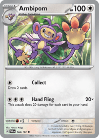 Ambipom - 146/182 - Uncommon - Inglés