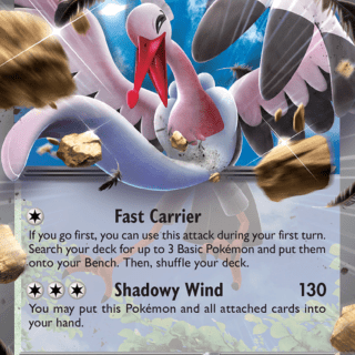 Bombirdier ex - 156/182 - Ultra Rare - Inglés