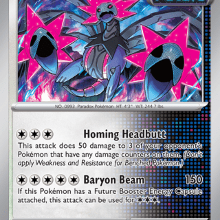 Iron Jugulis - 158/182 - Holo Rare - Inglés