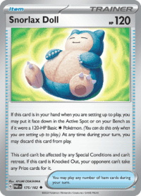 Snorlax Doll - 175/182 - Uncommon - Inglés
