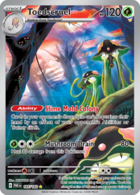 Toedscruel - 185/182 - Illustraion Rare - Inglés