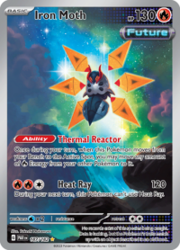 Iron Moth - 187/182 - Illustraion Rare - Inglés