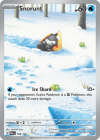 Snorunt - 188/182 - Illustraion Rare - Inglés