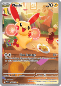 Plusle - 193/182 - Illustraion Rare - Inglés
