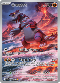 Groudon - 199/182 - Illustration Rare - Inglés