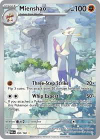 Mienshao - 200/182 - Illustraion Rare - Inglés