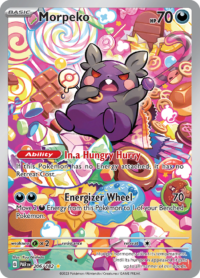 Morpeko - 206/182 - Illustraion Rare - Inglés