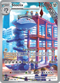 Steelix - 208/182 - Illustraion Rare - Inglés