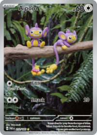 Aipom - 211/182 - Illustraion Rare - Inglés