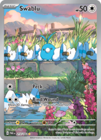 Swablu - 213/182 - Illustraion Rare - Inglés