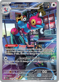 Porygon-Z - 214/182 - Illustraion Rare - Inglés