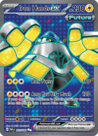 Iron Hands ex - 223/182 - Full Art Secret Rare - Inglés