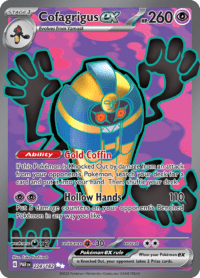 Cofagrigus ex - 224/182 - Full Art Secret Rare - Inglés