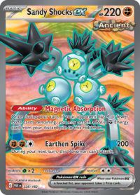 Sandy Shocks ex - 228/182 - Full Art Secret Rare - Inglés