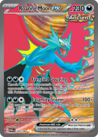 Roaring Moon ex - 229/182 - Full Art Secret Rare - Inglés