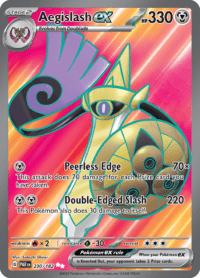 Aegislash ex - 230/182 - Full Art Secret Rare - Inglés