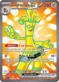 Gholdengo ex - 231/182 - Full Art Secret Rare - Inglés
