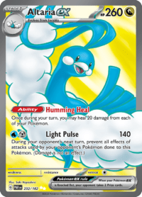 Altaria ex - 232/182 - Full Art Secret Rare - Inglés