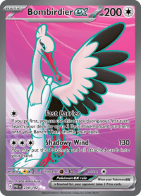 Bombirdier ex - 234/182 - Full Art Secret Rare - Inglés