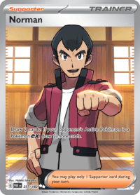 Norman - 237/182 - Full Art Secret Rare - Inglés