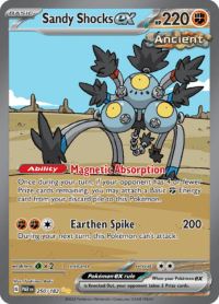 Sandy Shocks ex - 250/182 - Special Illustration Rare - Inglés