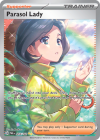 Parasol Lady - 255/182 - Special Illustration Rare - Inglés
