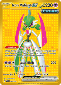 Iron Valiant ex - 261/182 - Gold Secret - Inglés
