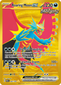 Roaring Moon ex - 262/182 - Gold Secret - Inglés