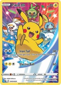 Pikachu - SWSH020 - Full Art Promo - español