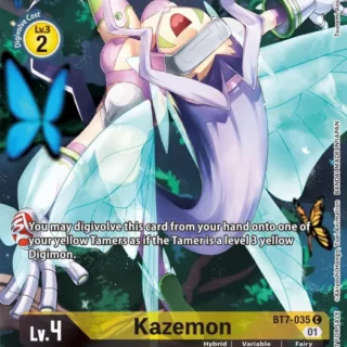 Kazemon - BT7-035 (2nd Anniversary Frontier Card) - C