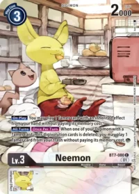 Neemon - BT7-080 (2nd Anniversary Frontier Card) - C