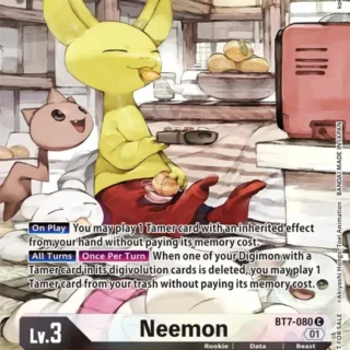 Neemon - BT7-080 (2nd Anniversary Frontier Card) - C