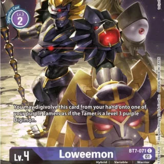 Loweemon - BT7-071 (2nd Anniversary Frontier Card) - C