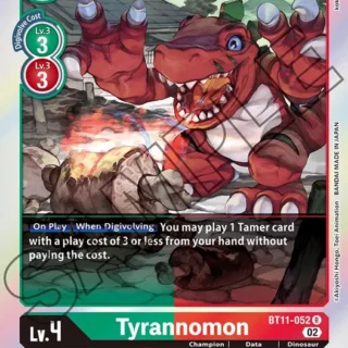 Tyrannomon - BT11-052 - R