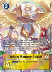 Yellow Memory Boost (Alternate Art) - P-037