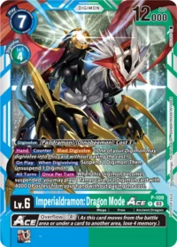 Imperialdramon: Dragon Mode Ace - P-109 - Promo
