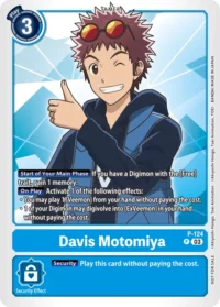 Davis Motomiya - P-124 - Promo