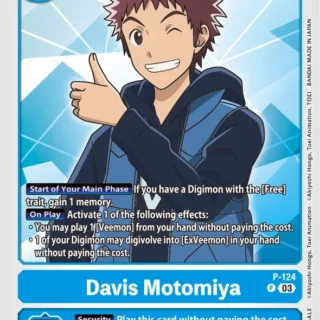 Davis Motomiya - P-124 - Promo